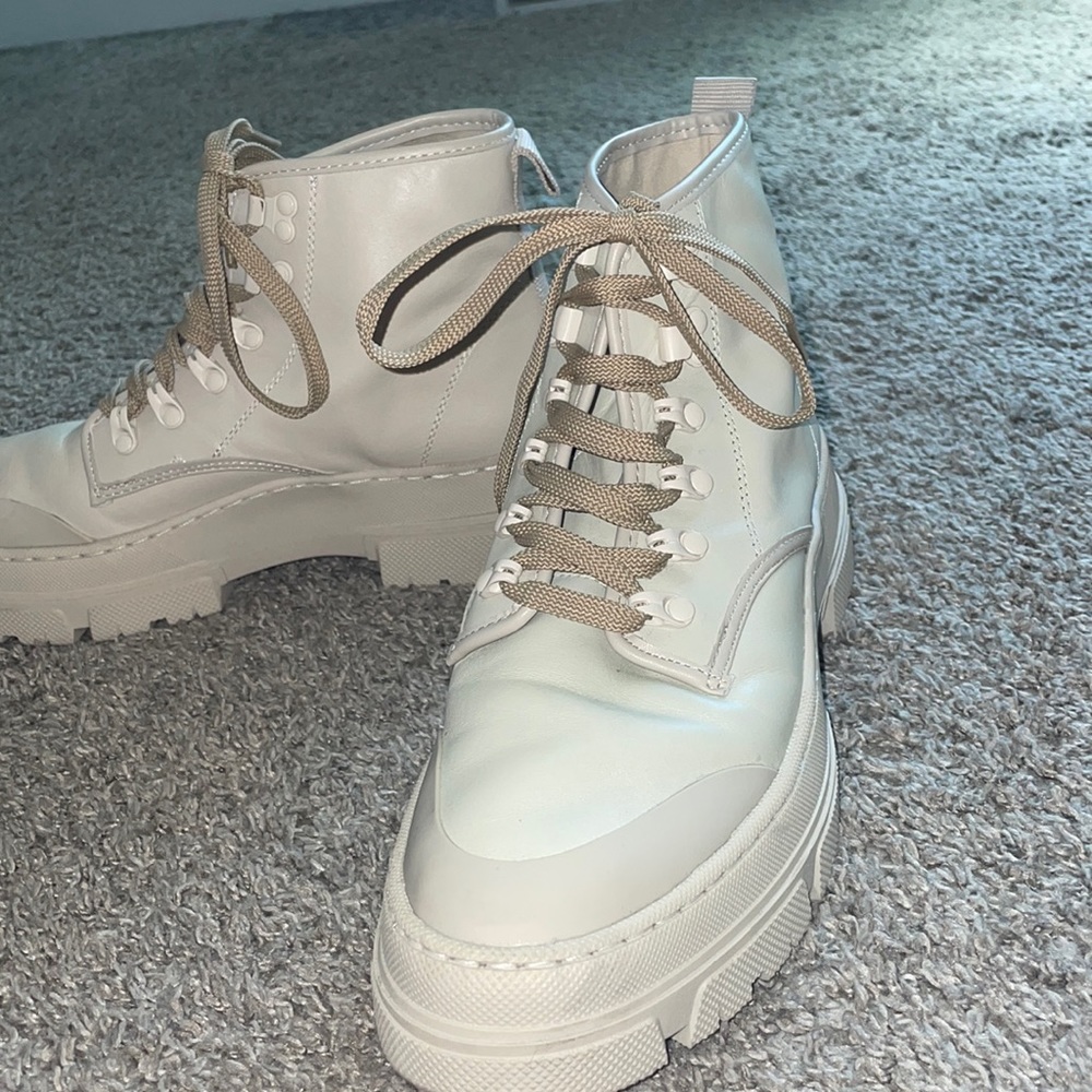 Tan Zara boots